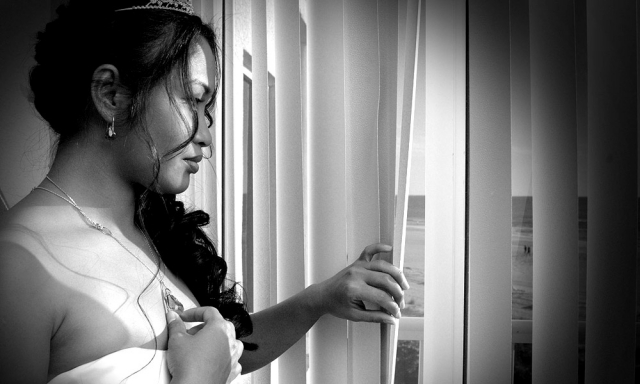 Peeking Bride