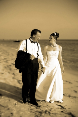 Walking on the Beach