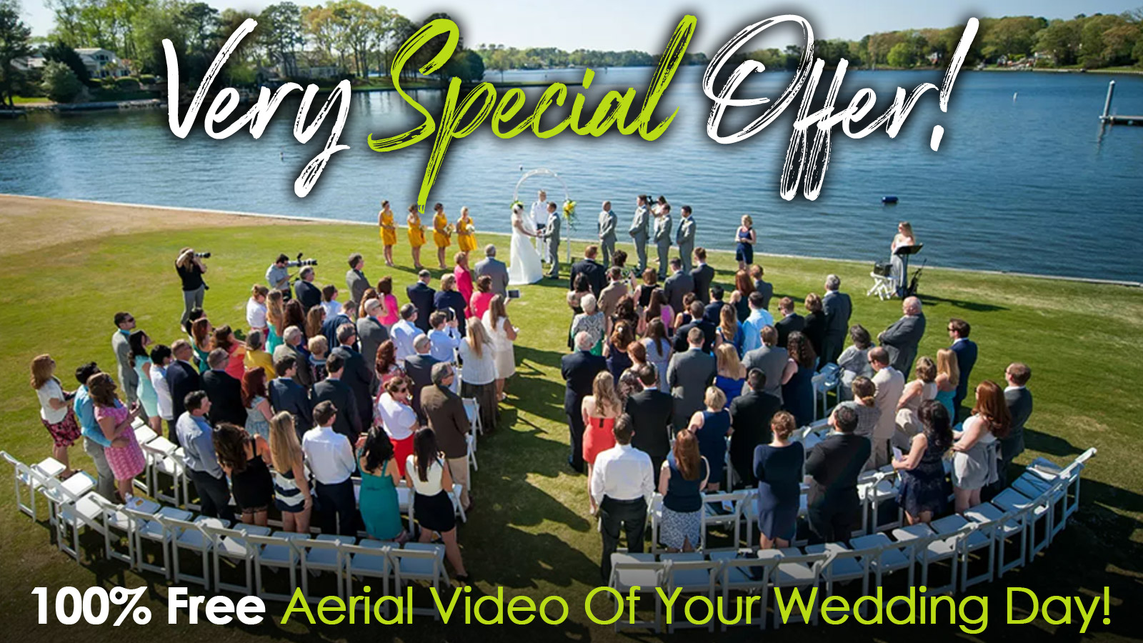 Free Drone Video Coverage For Weddings